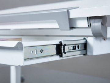 Inter Link Schreibtisch STUDARE, ergonomischer Kindertisch, Tischplatte neigbar, mit Sicherheitsgaslift