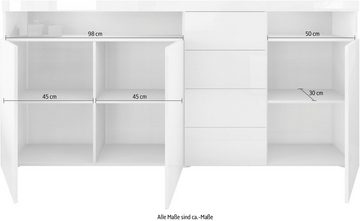 borchardt Möbel Highboard Kapstadt, Breite 200 cm