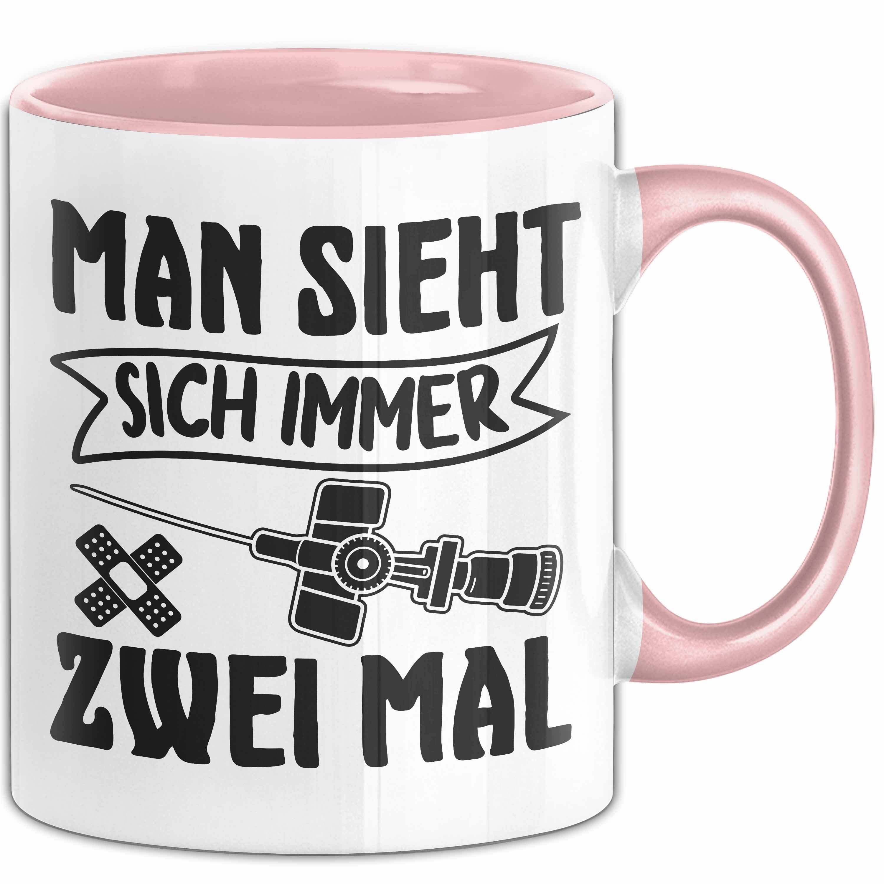 Trendation Tasse Rettungsdienst Medizin Tasse Anästhesie Krankenhaus