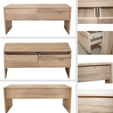 style home Garderoben-Set 4tlg. Flurgarderobe Wandgarderobe, Holz Komplettgarderobe-Set, (4-St., inkl. Spiegel, Bank, 2 Garderobenpanel), für Flur Diele Wohnzimmer