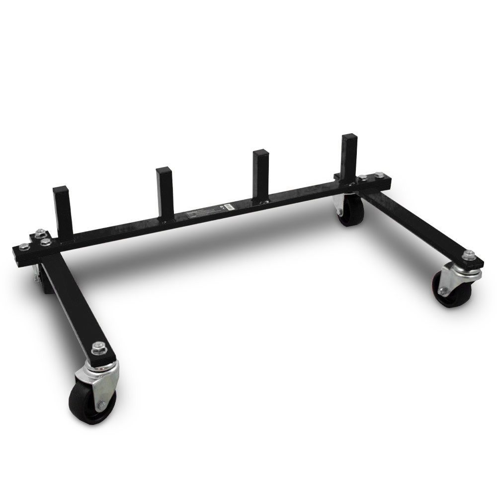 Bituxx Transportroller Bituxx Rollbarer Rangierhilfen Transportständer Schwarz, (MS-19204)