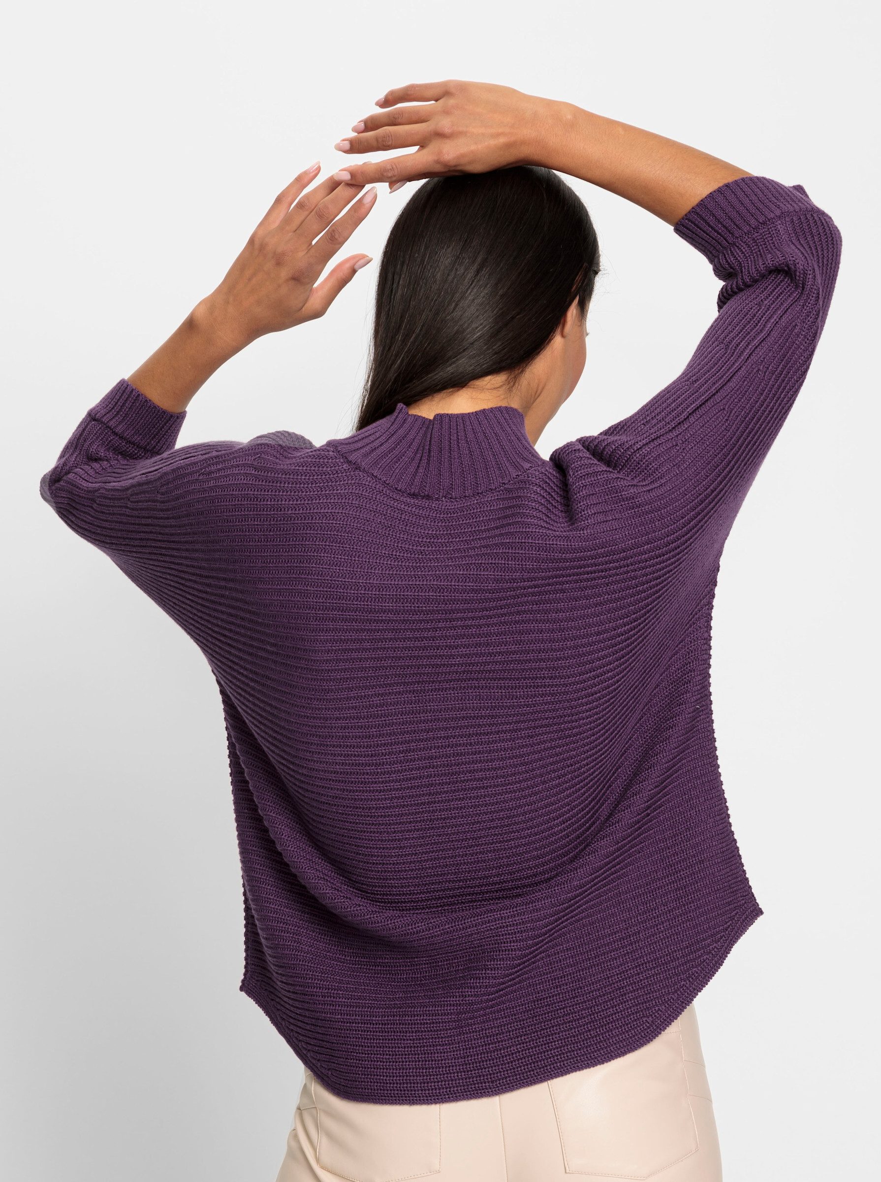 heine Strickpullover Stehkragenpullover . günstig online kaufen
