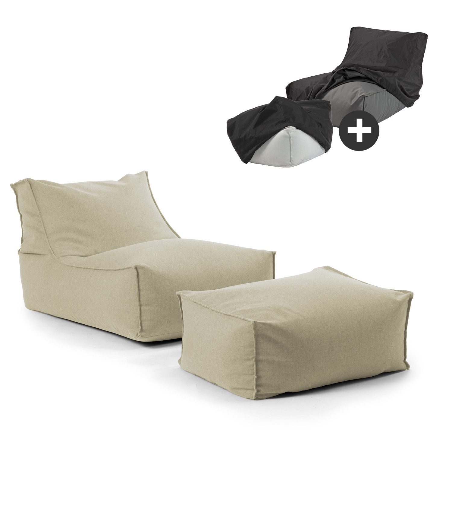 mokebo Sitzsack Der Sundowner (mit Hocker günstig online kaufen