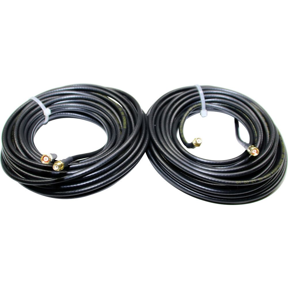 Wittenberg Antennen Wittenberg Antennen LTE, UMTS Mobilfunk 2 x 3m Duo SMA Stecker auf SMA Adapter