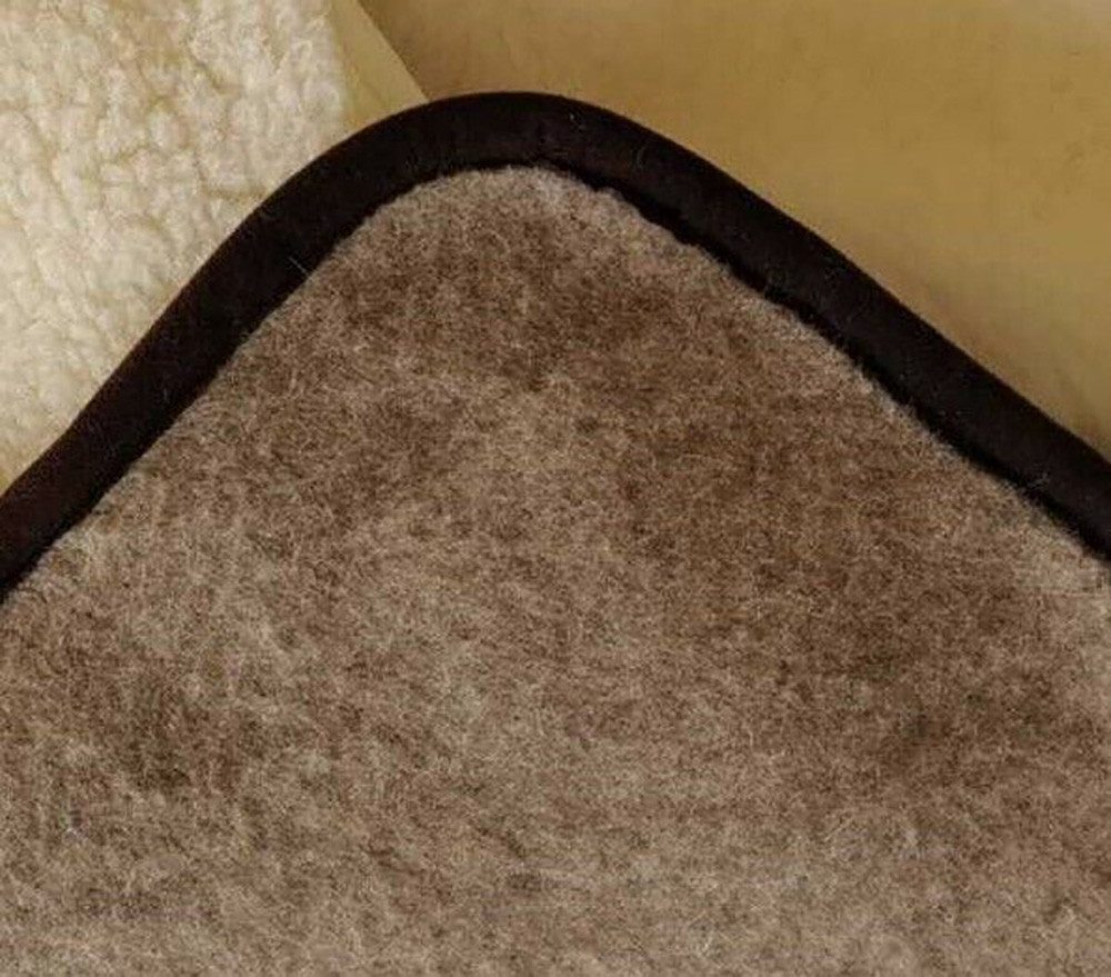 Wolldecke Merino Wolldecke Tagesdecke Bettdecke aus echter Schurwolle, Provellus – Bild 4 von 5
