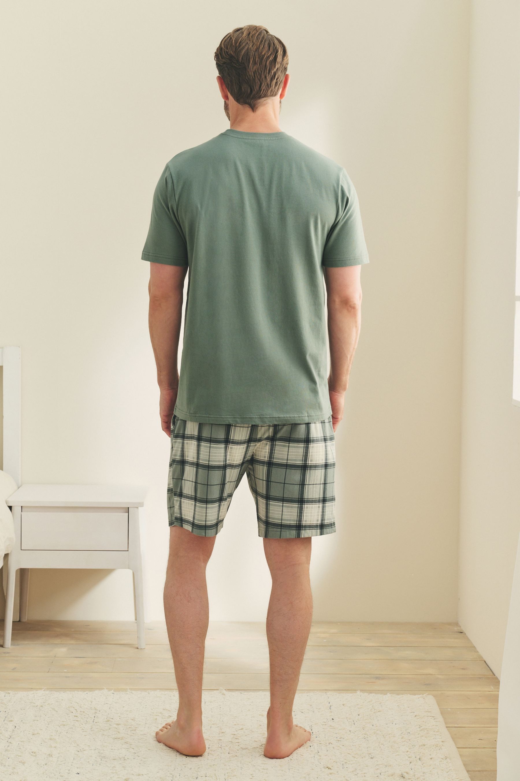 Next Pyjama Motion Flex Kuscheliger Pyjama mit Shorts (2 tlg) günstig online kaufen