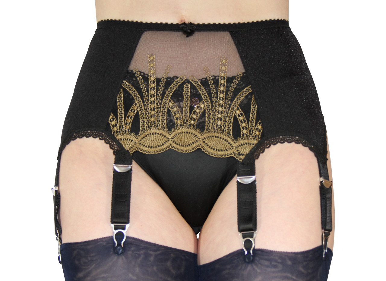 Vicky's Nylons Strumpfhalter Gold-Desire