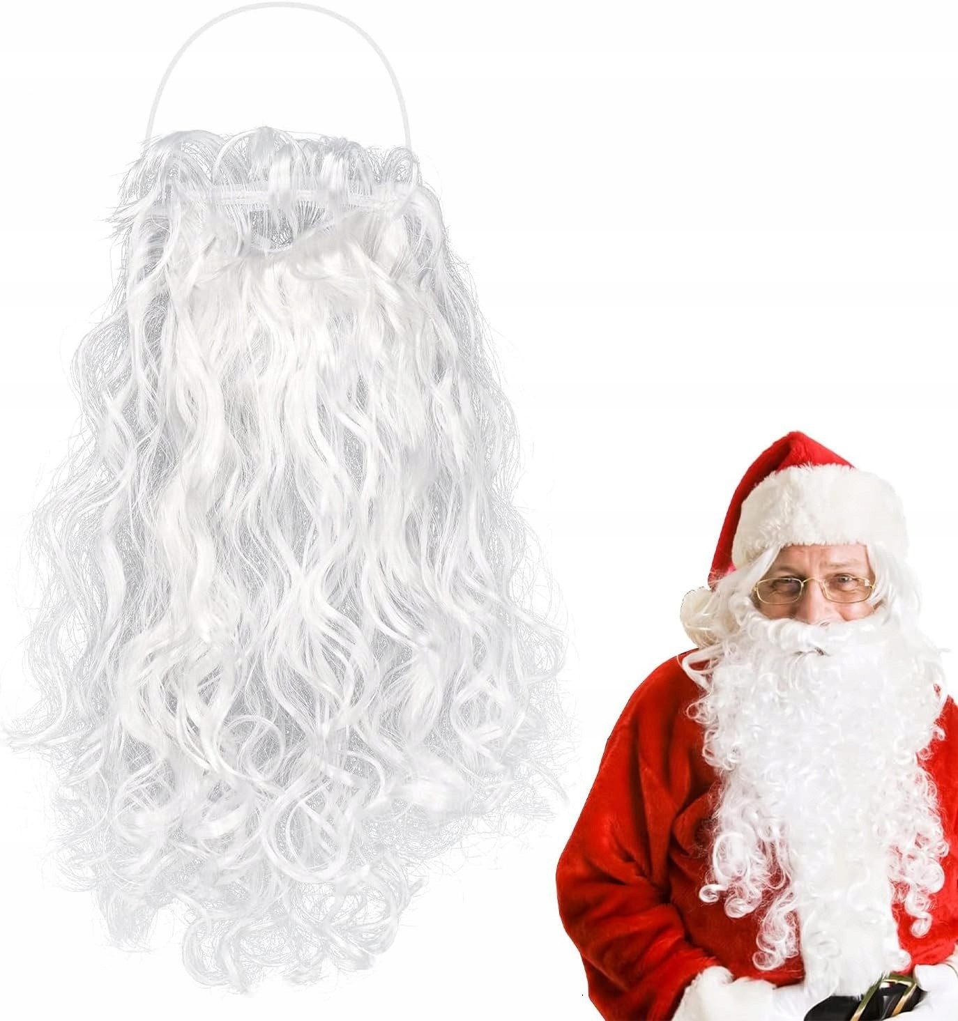 christmas gifts Kostüm Perücke und Bart Set für Weihnachtsmann Kostüm – hochwertig