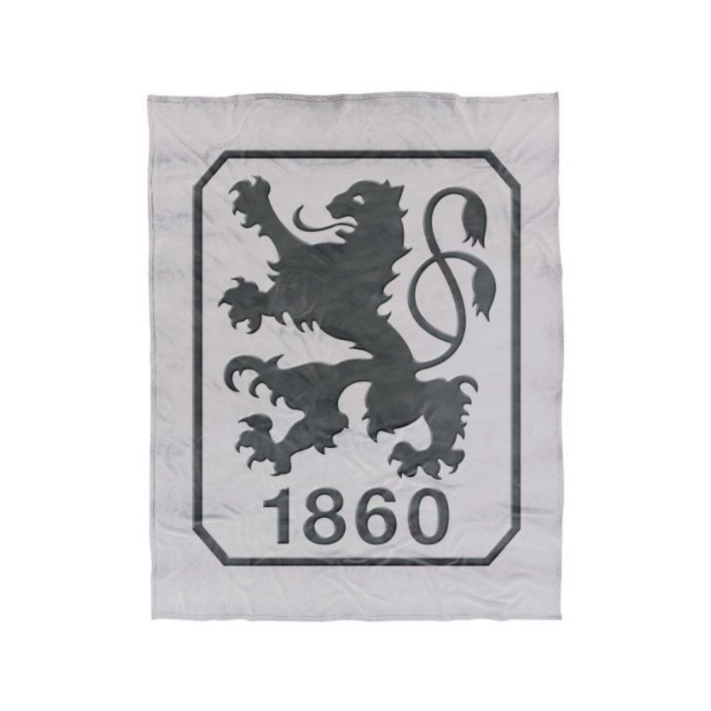 TSV 1860 München Tagesdecke TSV 1860 München Veloursdecke Emblem