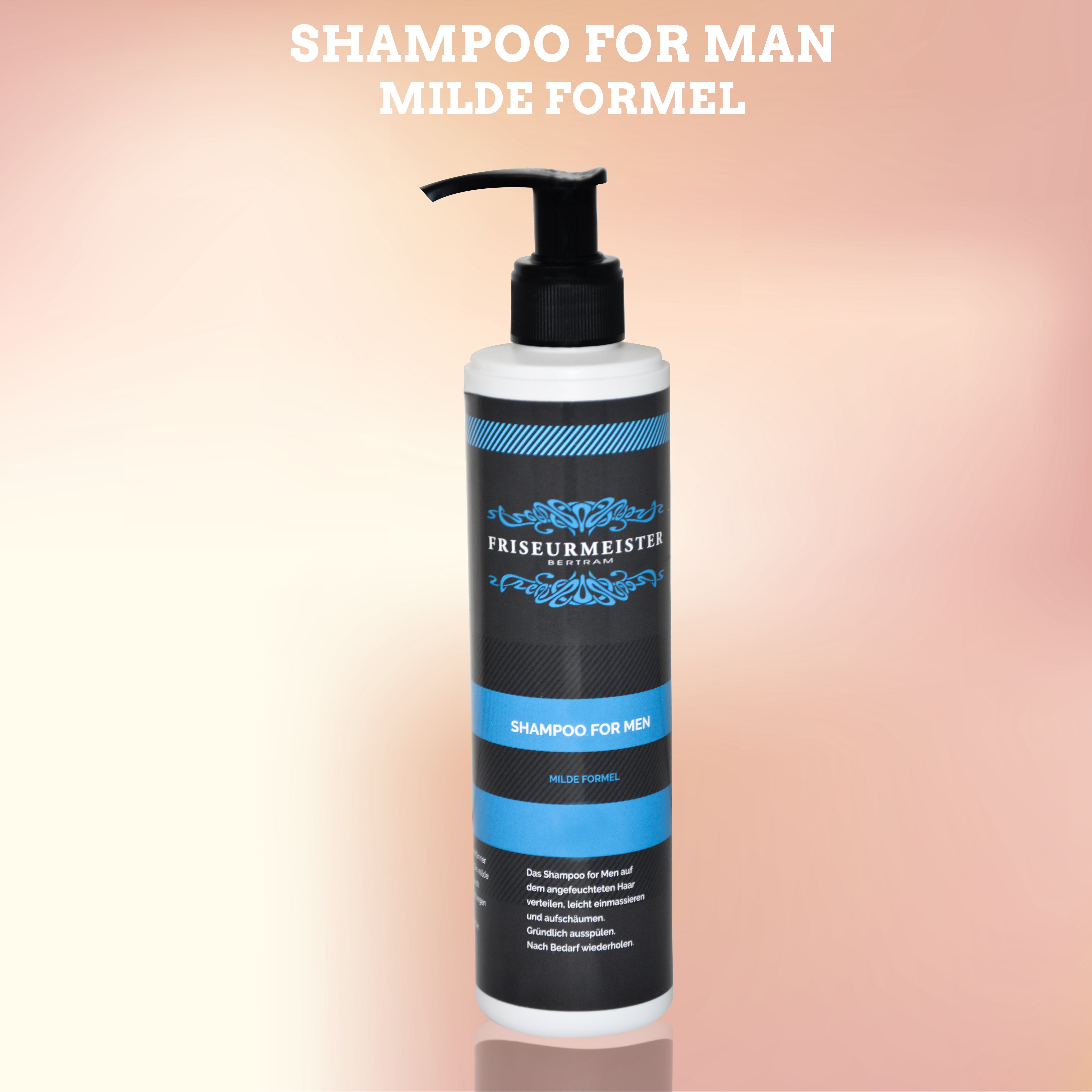 Haarshampoo Friseurmeister Formel for Men Shampoo für Männer Haare 250ml Milde