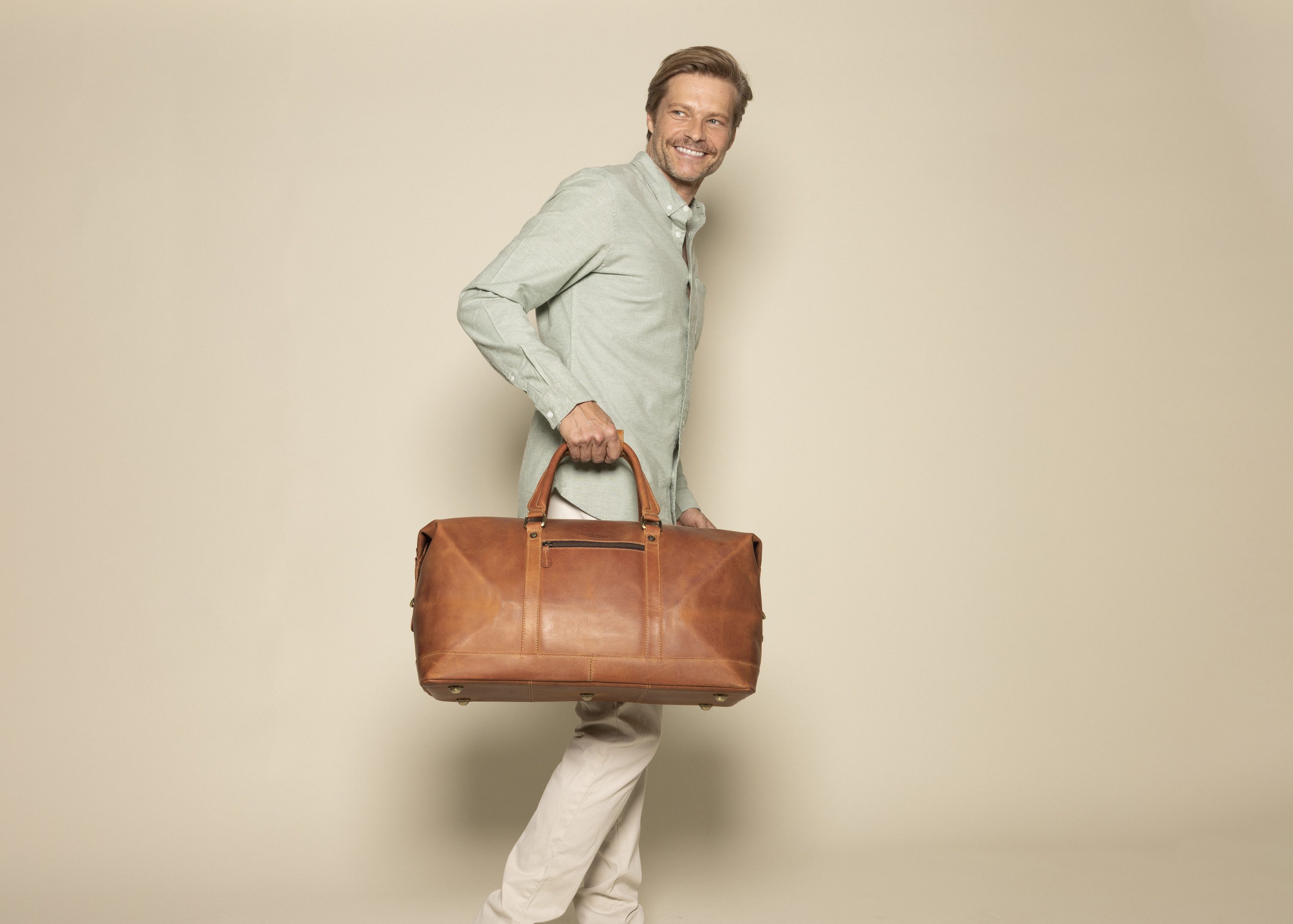 Gusti Leder Shopper Gusti Leder Reisetasche Ruben (1-tlg)