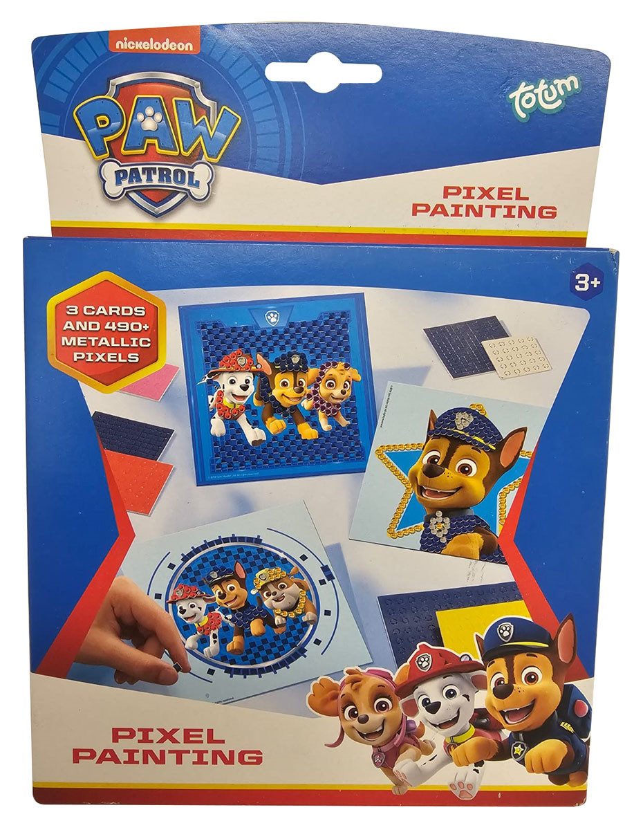 PAW PATROL Sticker Totum 720695 Paw Patrol, Chase Marshall Skye Sticker-Set 520 Mosaik-St
