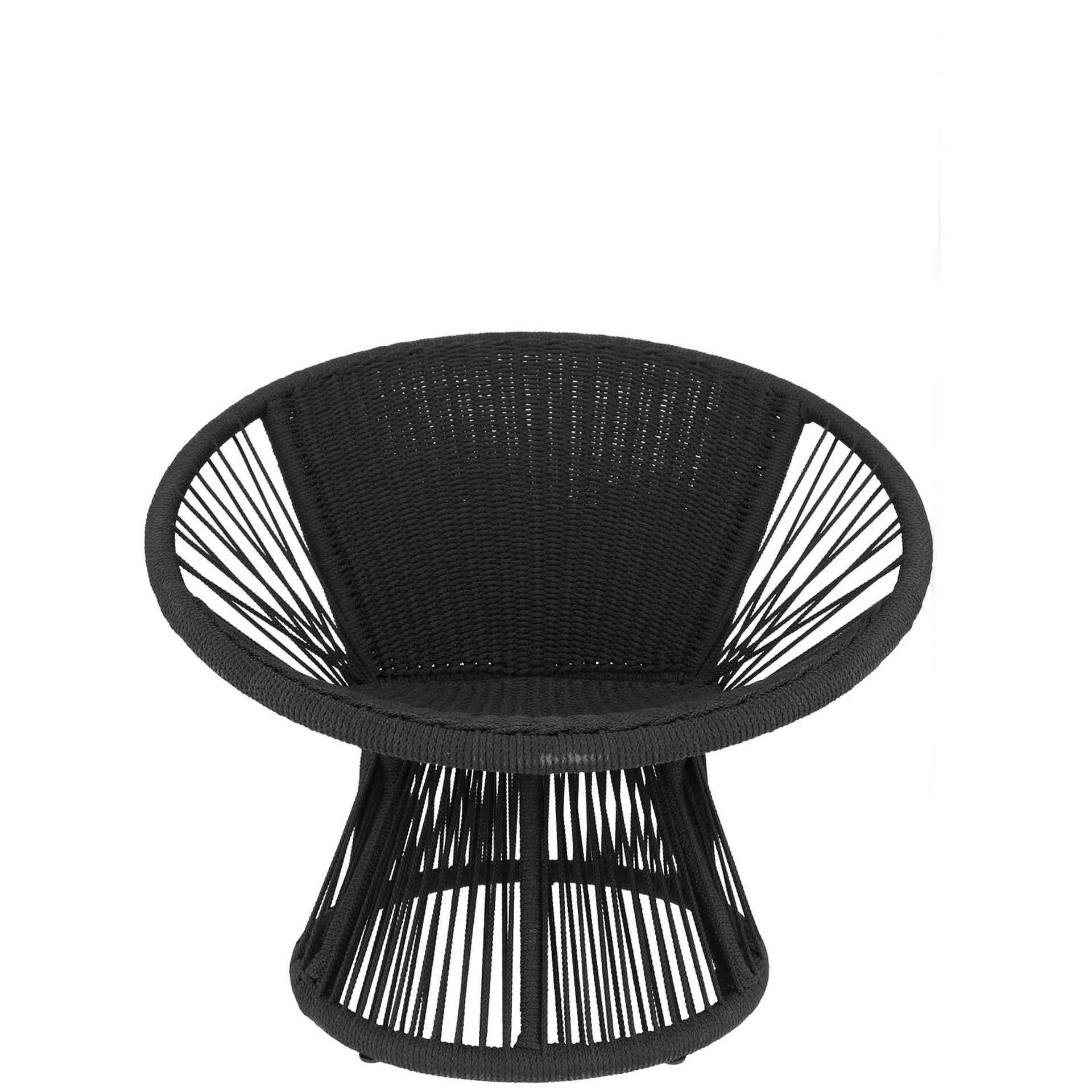 Gartensessel Ray, Schwarz