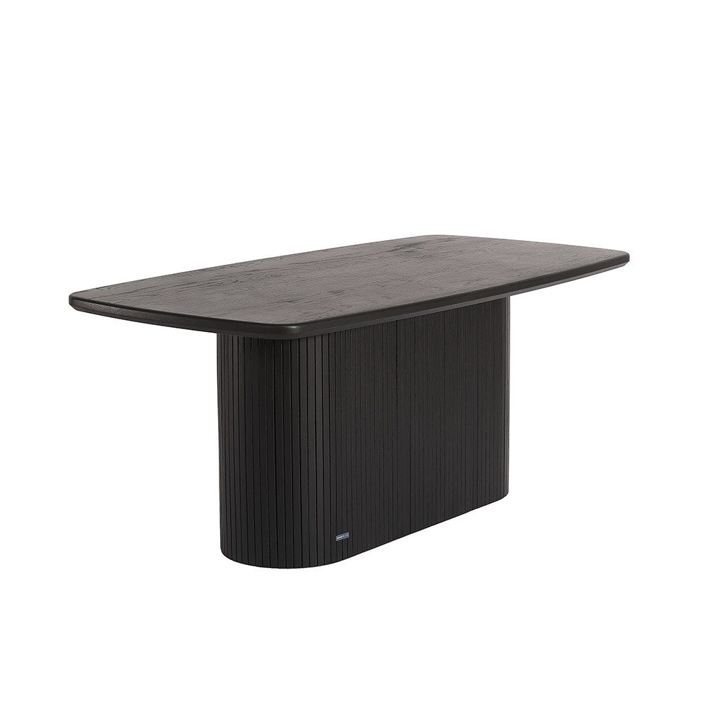 HOME DELUXE Esstisch Eiche geölt - RABOS, Eiche geölt Natur - 180 x 90 cm, Lamellen Tisch