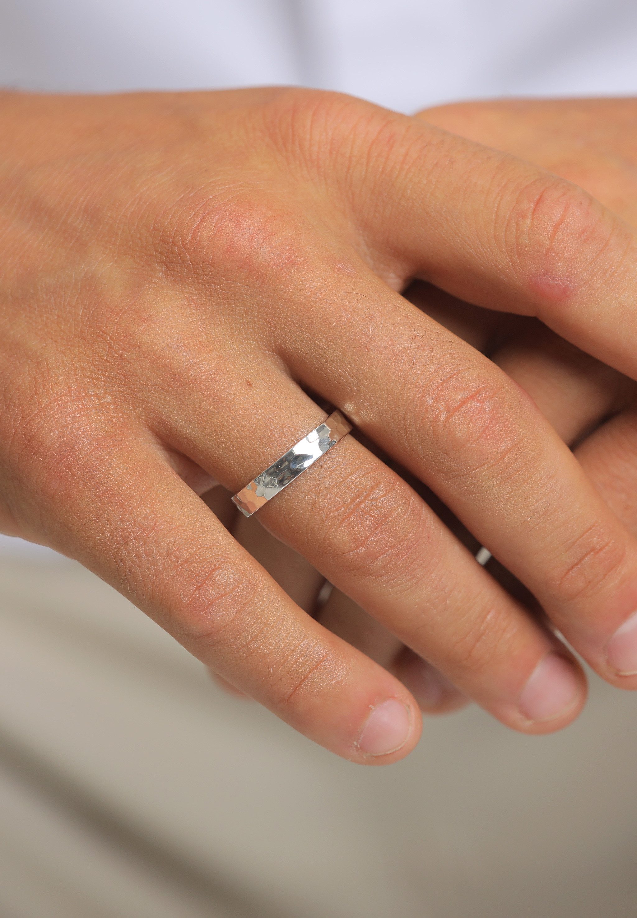 Kuzzoi Silberring Bandring Herrenring Freundschaftsring 925 Silber