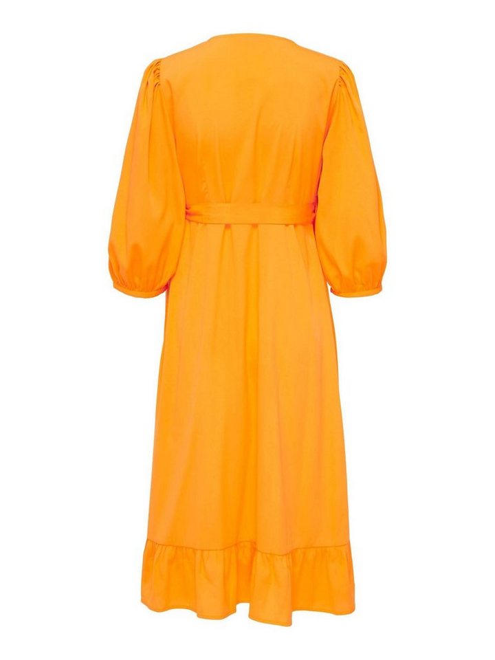 ONLY Wickelkleid Damen Kleid ONLOLIVIA (1-tlg), Material: Obermaterial:  100% Polyester