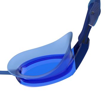 Speedo Schwimmbrille Speedo Mariner Pro Beautiful Blue/Translucent/White/Blue, Anti-Fog & UV-Schutz