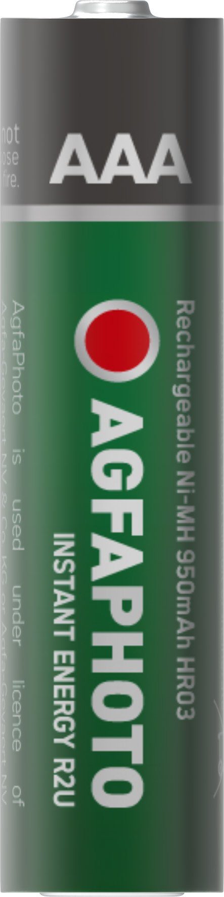 AgfaPhoto Instant Micro/AAA/HR03 Akku 1.2V/950mAh Micro St), Energy (2