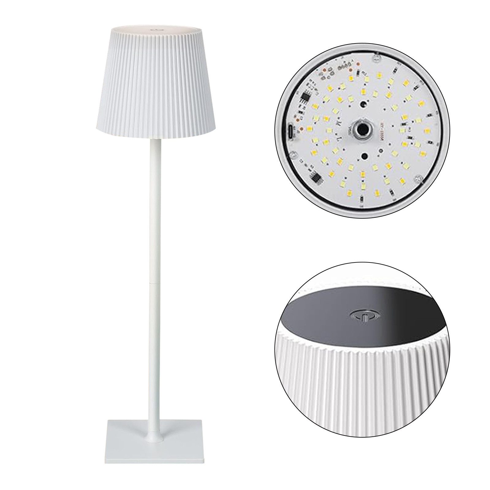 MODFU Nachttischlampe LED Nachttischleuchte Tischlampe Schreibtischlampe günstig online kaufen