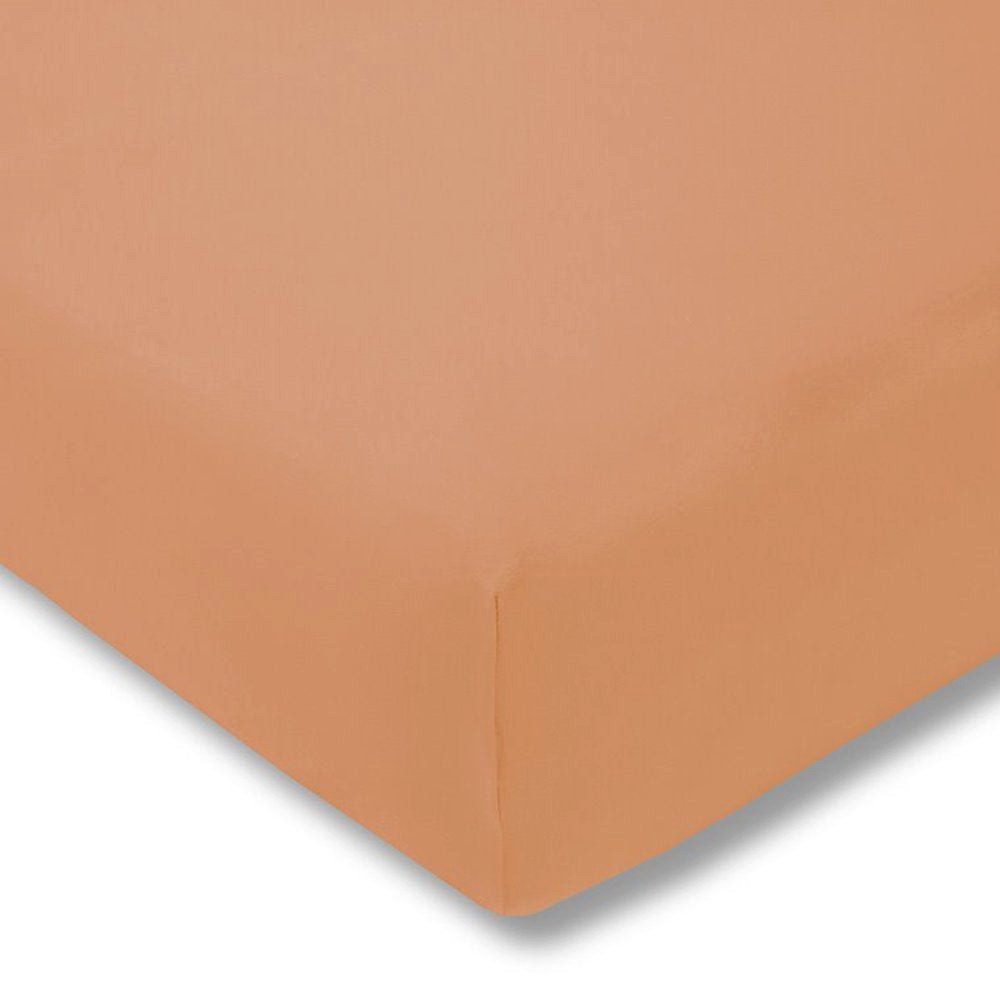 Estella Натяжные простыни Estella Kinderspannbettlaken Fein-Jersey 70x140 cm apricot 6500