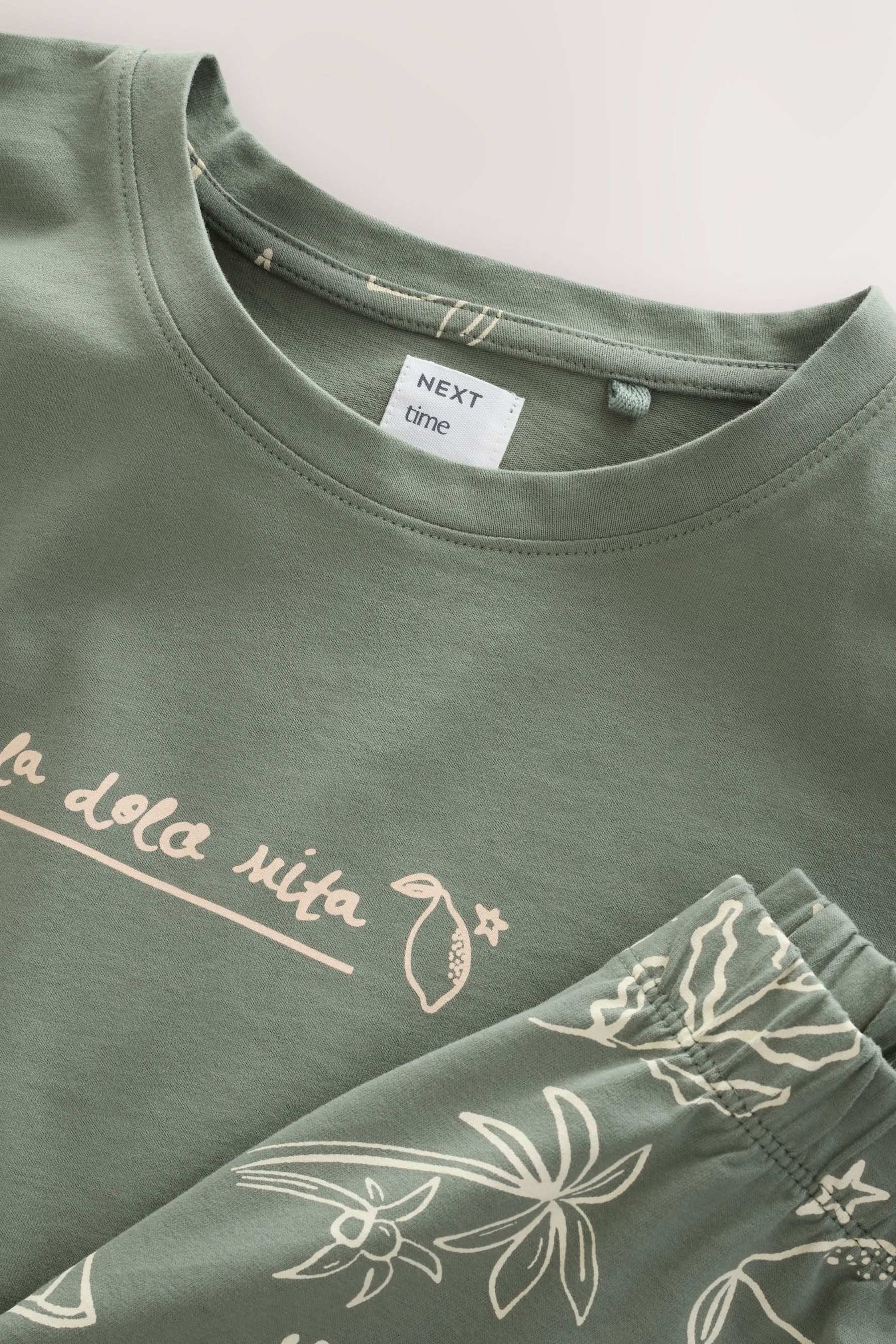 Next Pyjama Kurzarm-Schlafanzug aus 100 % Baumwolle (2 tlg) günstig online kaufen