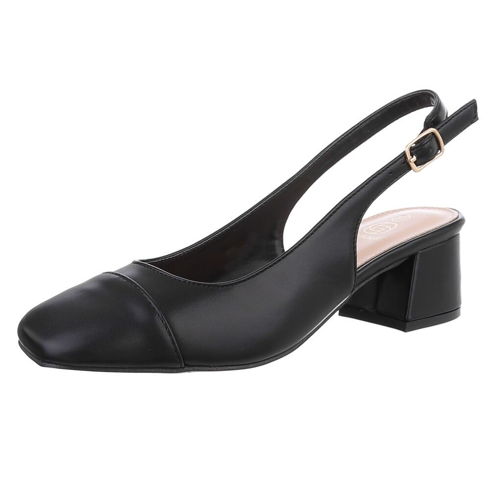Ital-Design Elegante Slingbacks für jeden Anlass – Komfort & Stil Schnürpum günstig online kaufen