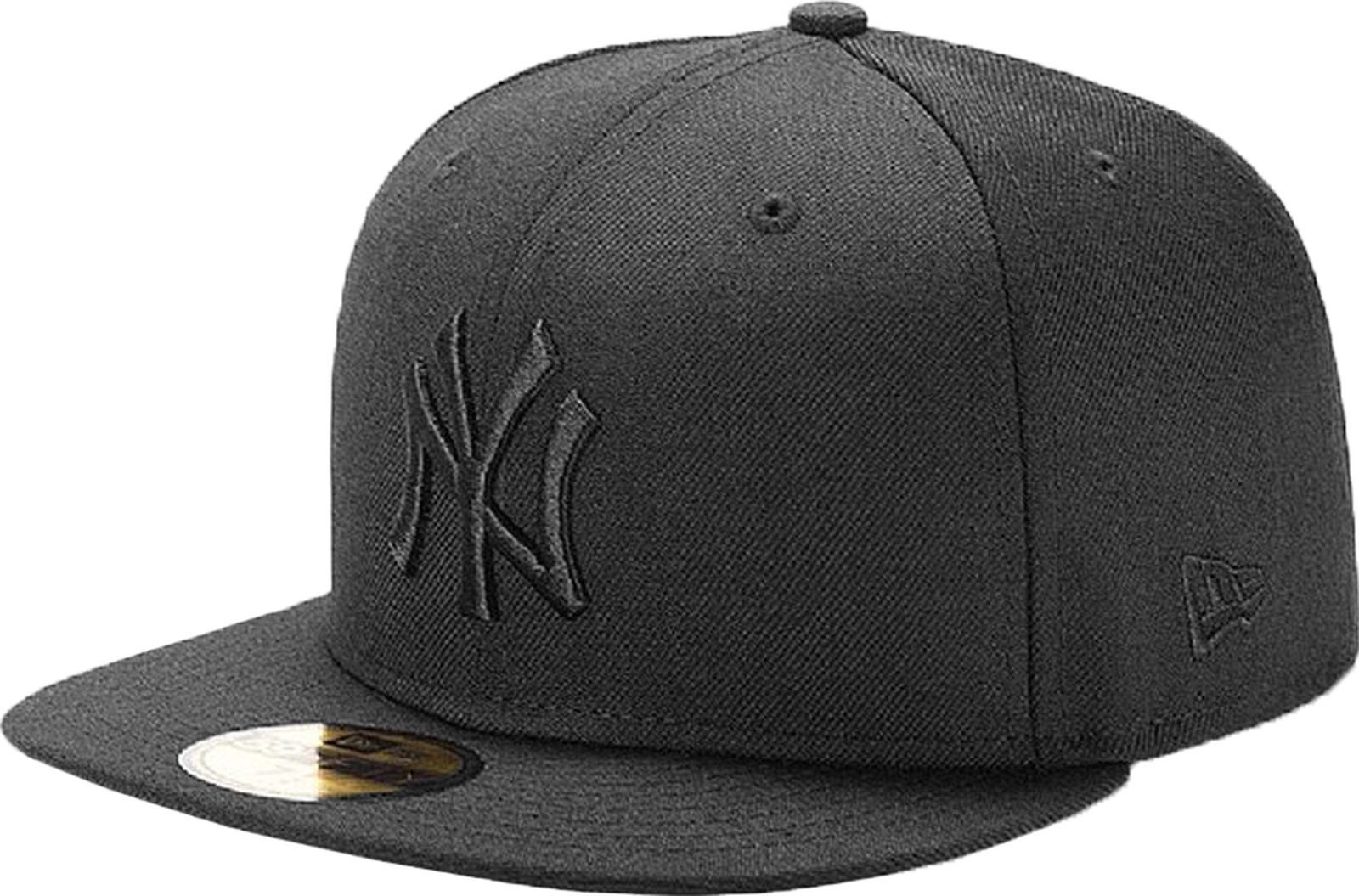 New Era Fitted Cap MLB New York Yankees Black On Black 59Fifty günstig online kaufen
