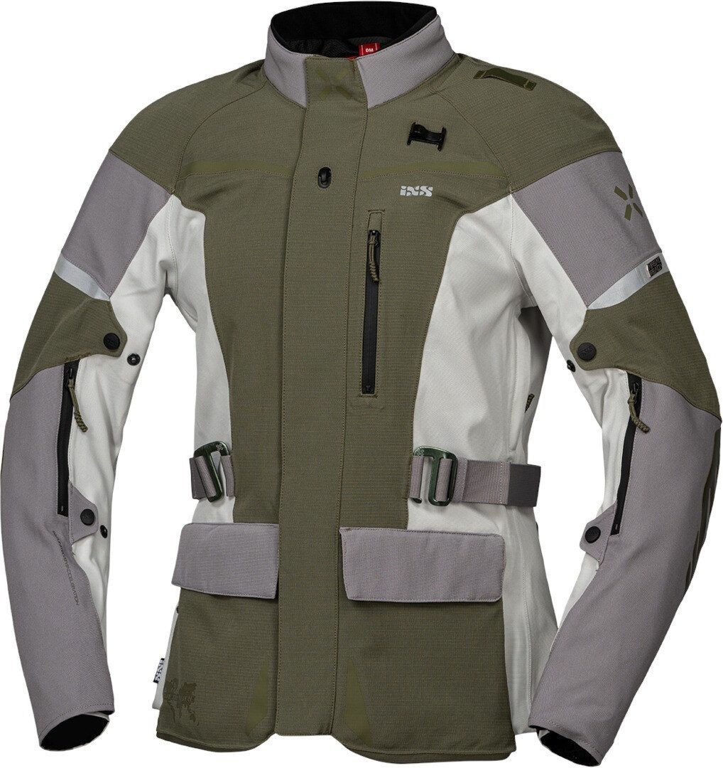 IXS Motorradjacke Venture-STX 1.0 wasserdichte Damen Motorrad Textiljacke Rückenprotektor enthalten,wasserdicht