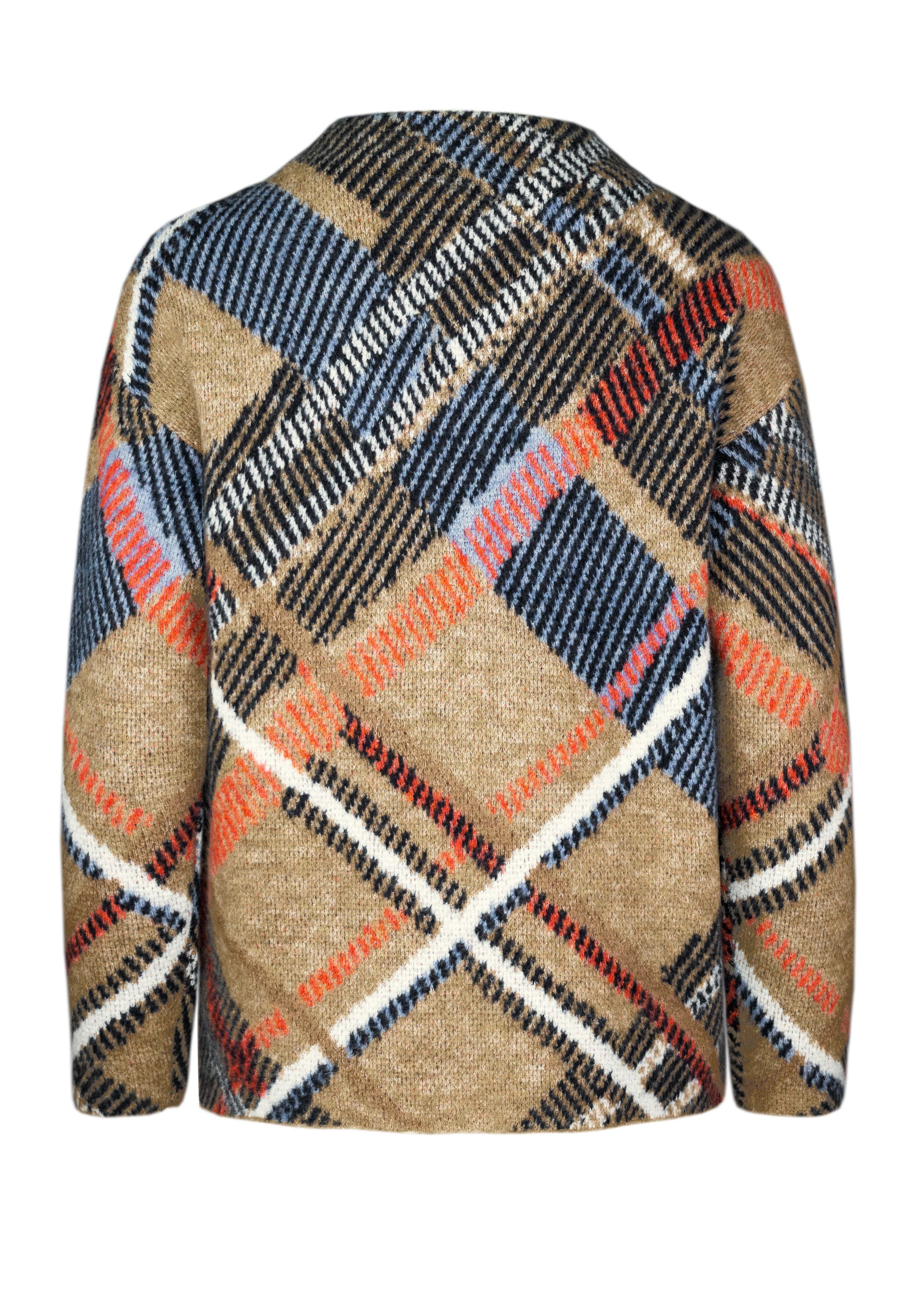 bianca Rundhalspullover