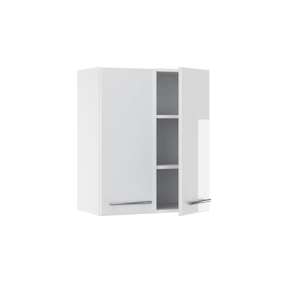 Vicco Hängeschrank Fame-Line, Weiß Hochglanz/Weiß, 60 cm (1-St)