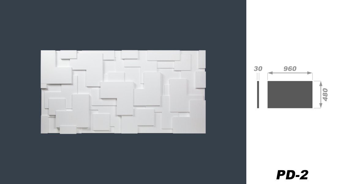 marbet design Wanddekoobjekt PD-2 (3D Wandpaneele günstig online kaufen