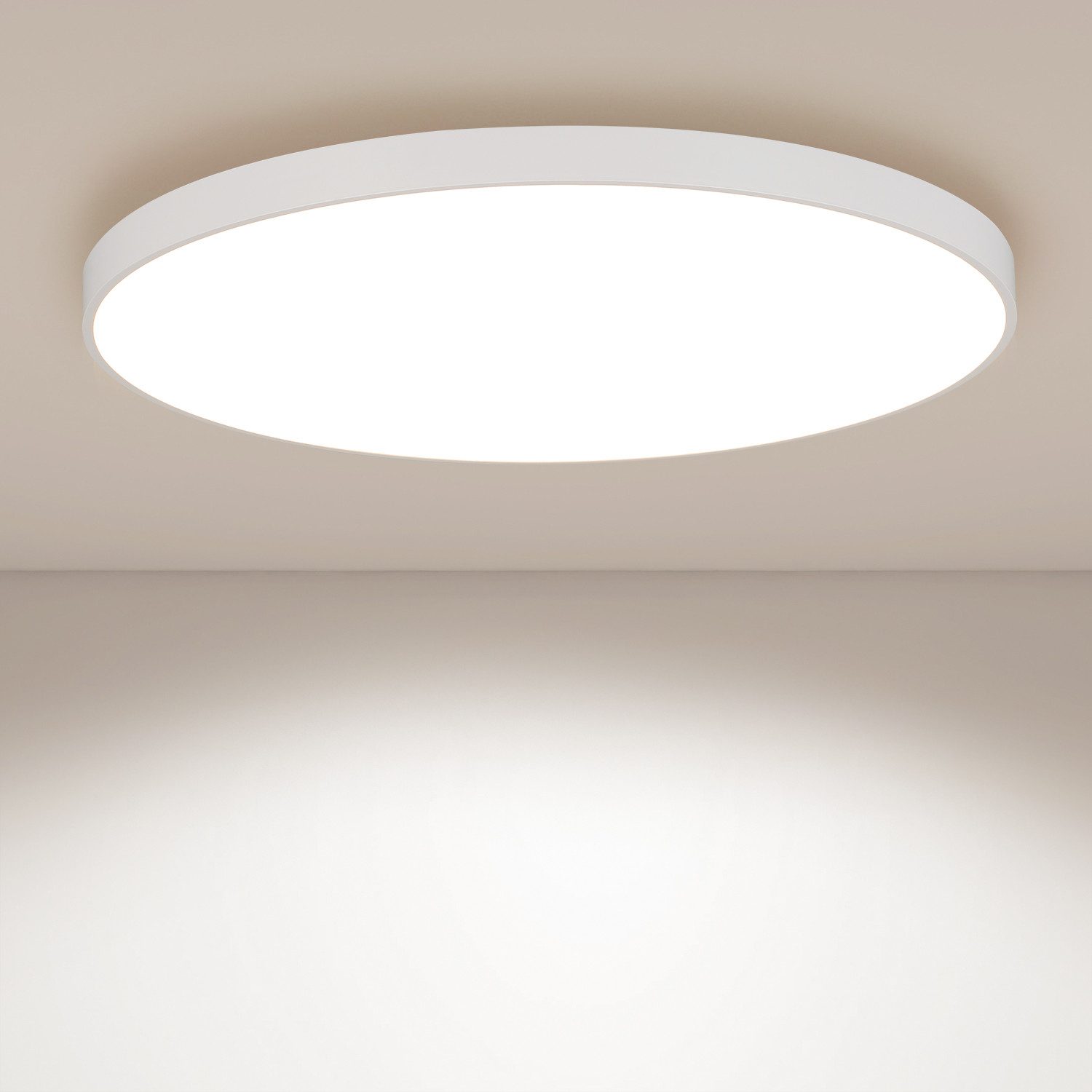 JDONG LED Deckenleuchte Rund Weiß Deckenlampe günstig online kaufen