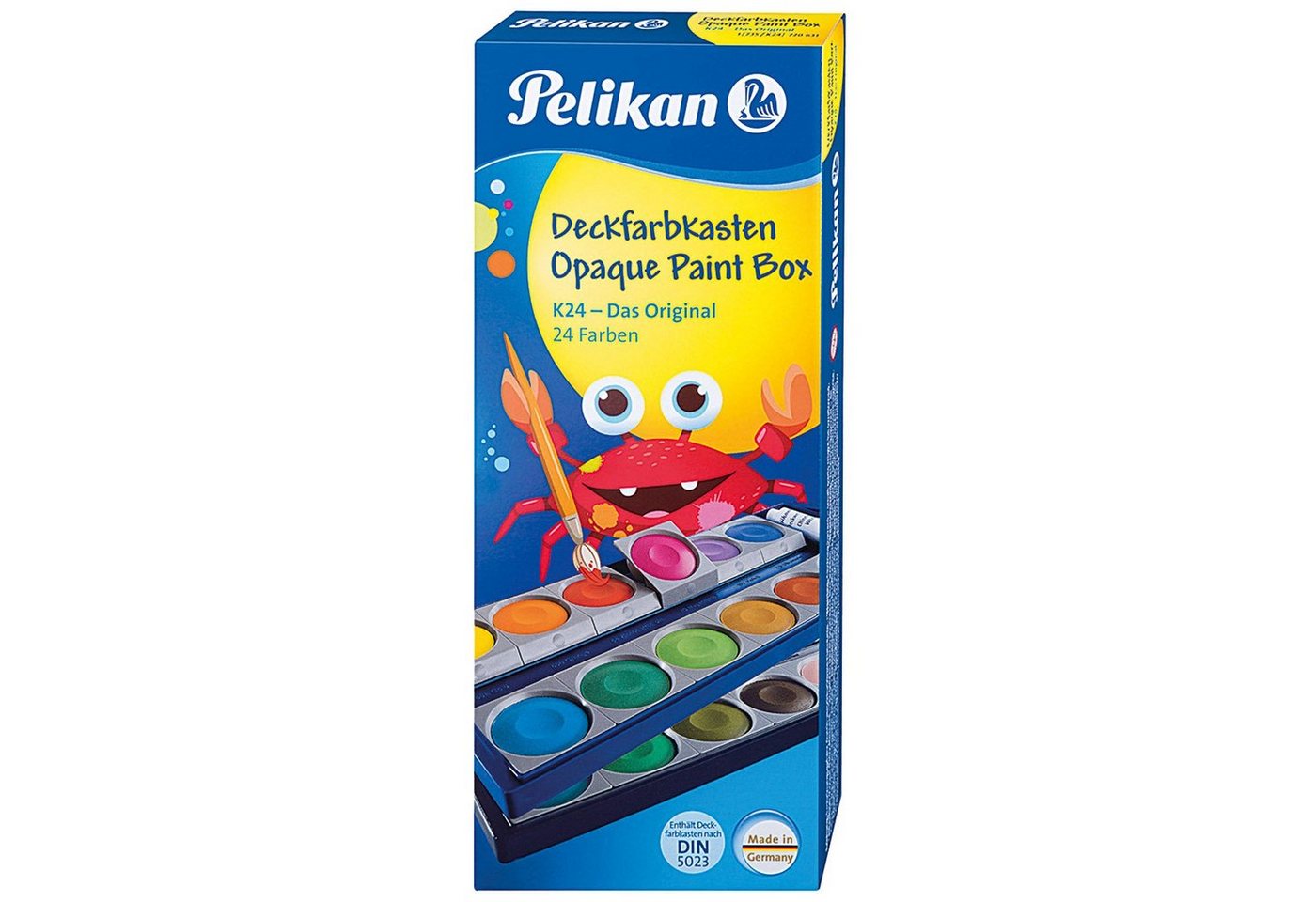 Thumbnail - Pelikan Farbkasten Deckfarbkasten K24 - unterstützt lehrplangerechte Farbenlehre