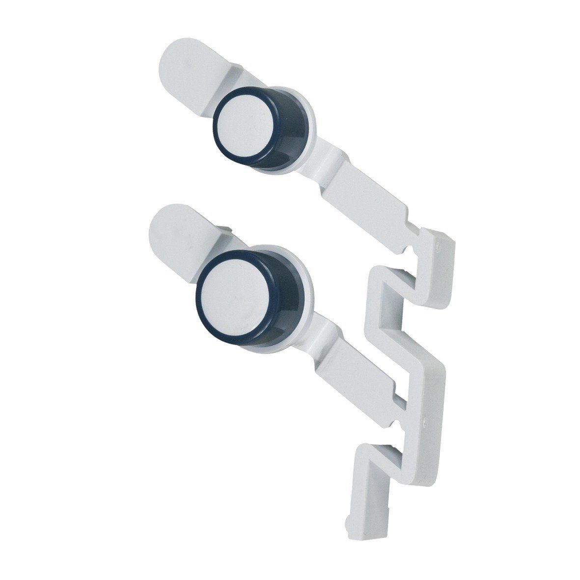 easyPART Montagezubehör wie Bauknecht 481241029588 Tastenkappe 2fach, Waschmaschine