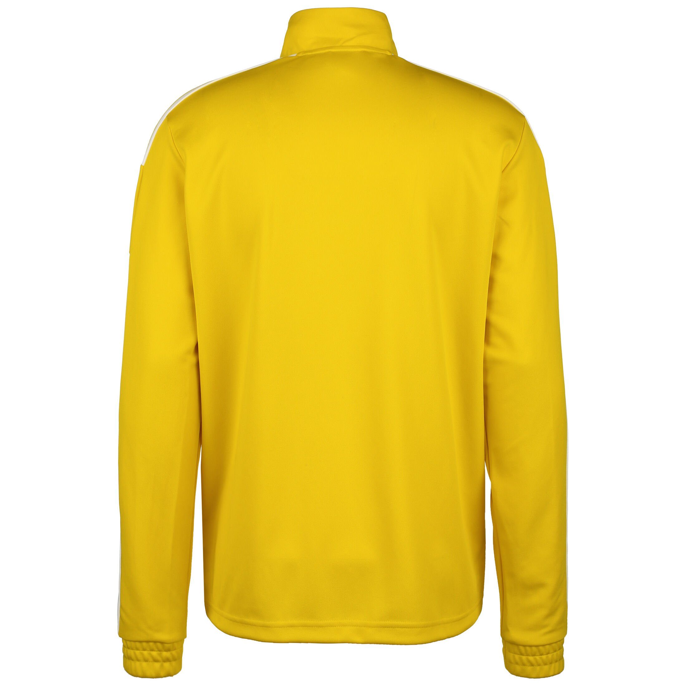 Performance 21 Sweatshirt / Herren weiß Trainingssweat gelb Squadra adidas