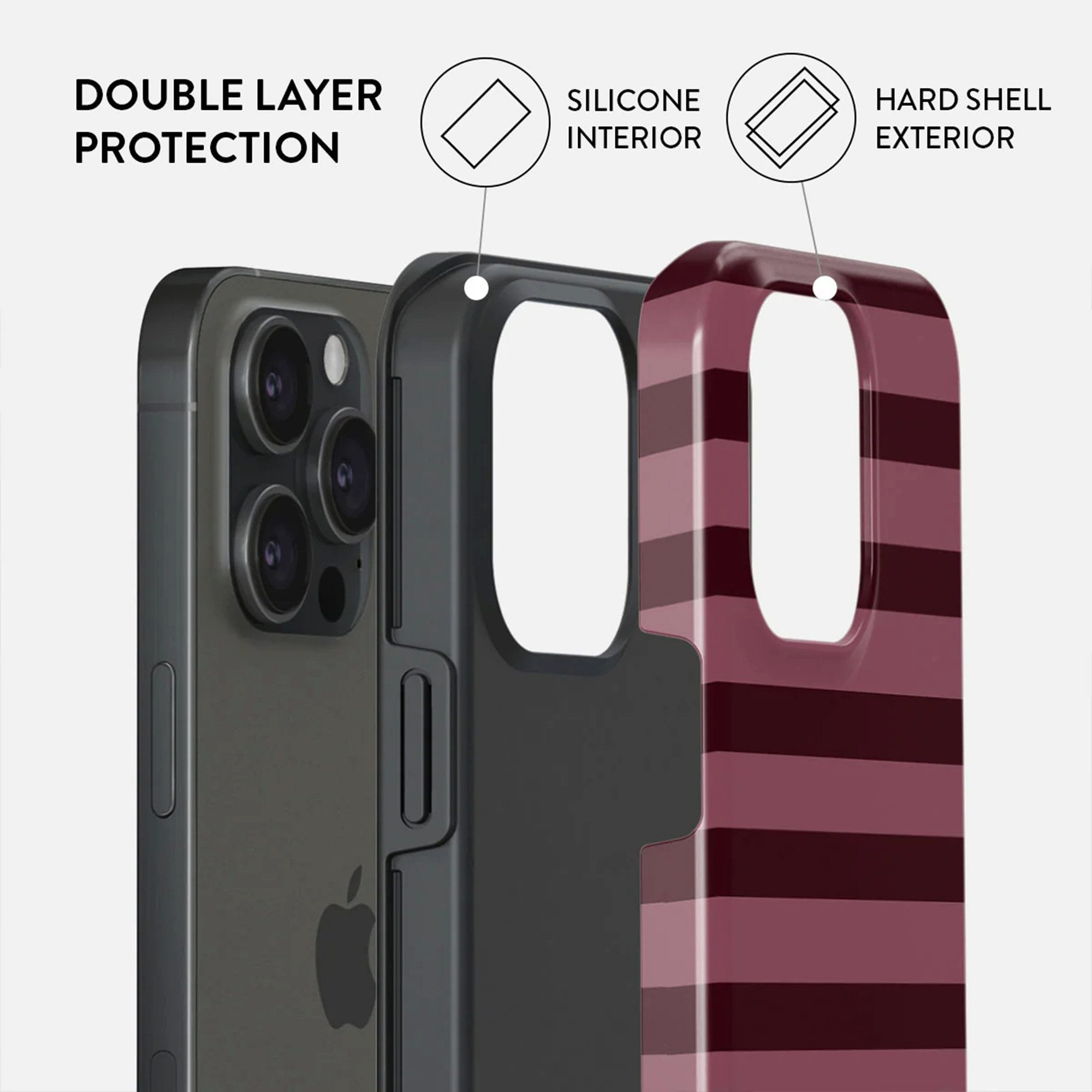 BURGA Backcover Burga Tough Back Cover MagSafe Apple iPhone 15 Pro - Spellbound