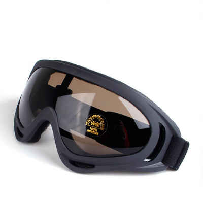 LeiGo Fahrradbrille Schutzbrille,Outdoor-Brillen,Skibrillen,Radsportbrille,Sonnenbrille, Schutz vor Wind und Sand