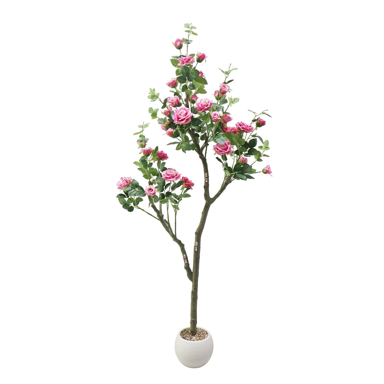 Kunstbaum Kunstbäume Indoor Kunstpflanzgefäß Kunst Künstlicher Baum, GarveeMore