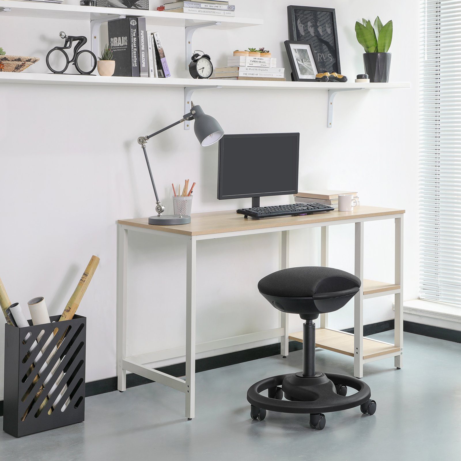 SONGMICS Arbeitshocker, 10° Neigung, höhenverstellbar günstig online kaufen