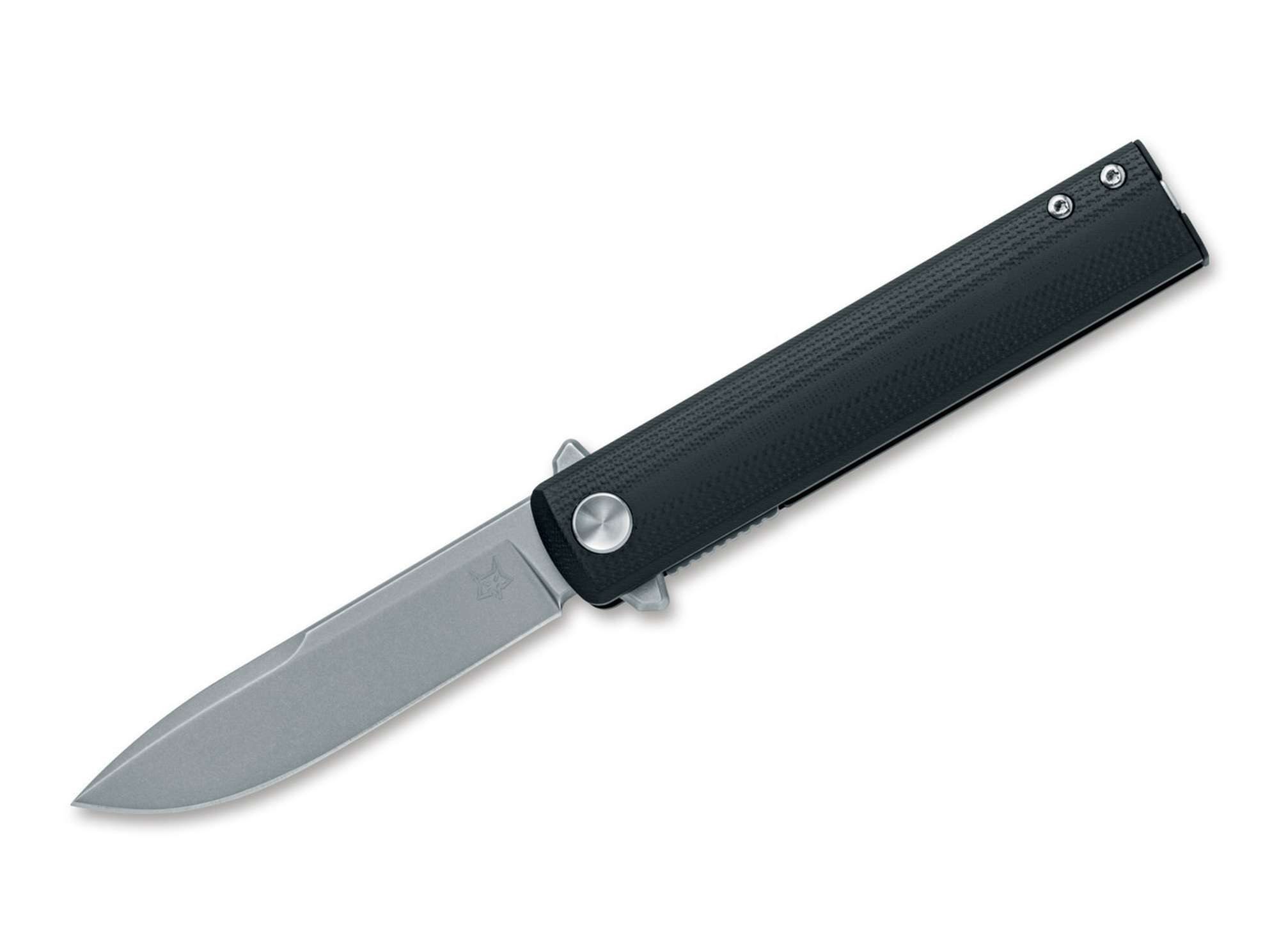Fox Knives Taschenmesser Fox Knives Chnops Tactical Hybrid Cryo Black G10