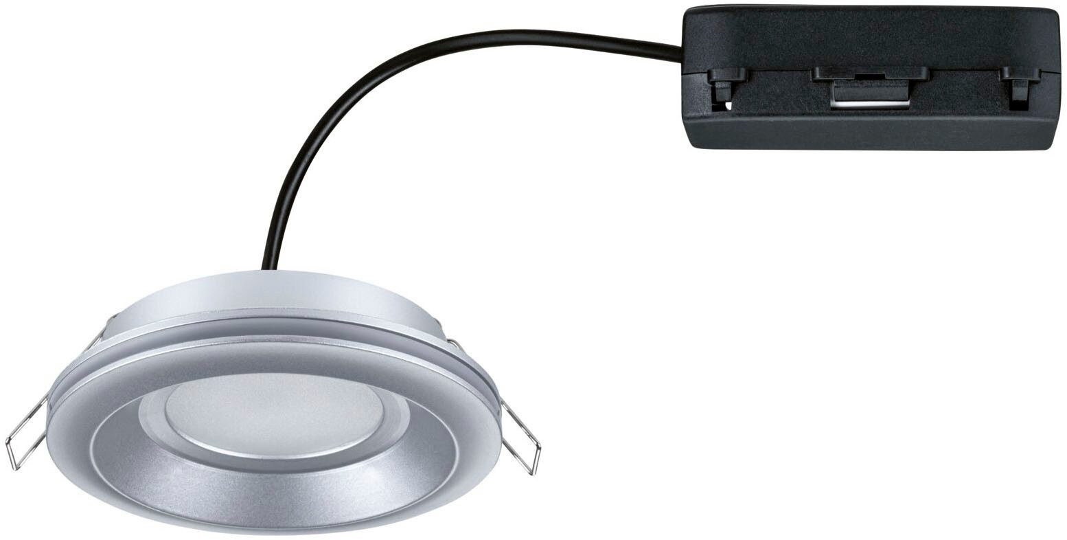 Paulmann LED Einbauleuchte LED Einbauleuchte Sormus IP65 rund 100mm, LED fest integriert, Warmweiß, Memoryfunktion