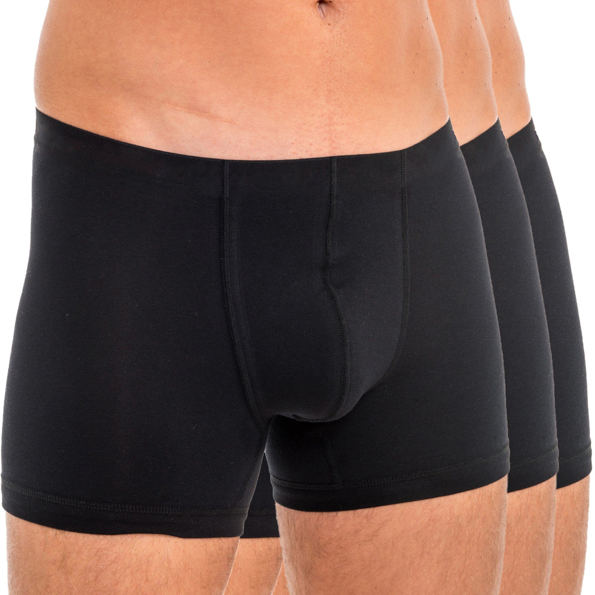 HERMKO Retro Boxer 3901 (Pack, 3er) Bio-Baumwolle Pant ohne Eingriff mit De günstig online kaufen