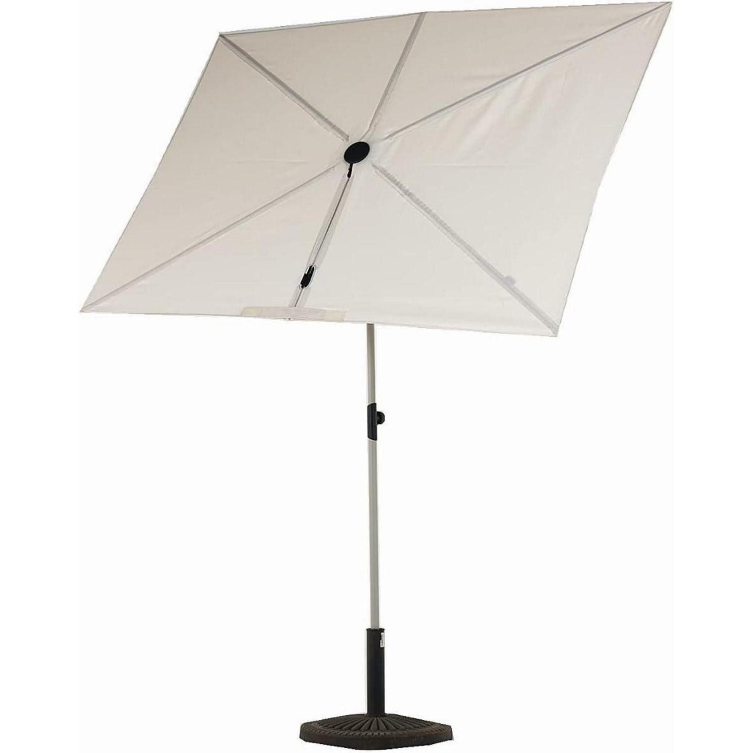 LuxusKollektion Balkonschirm Sonnenschirm Balkon mit Druckknopfneigung 183CM 134CM UV-Schutz