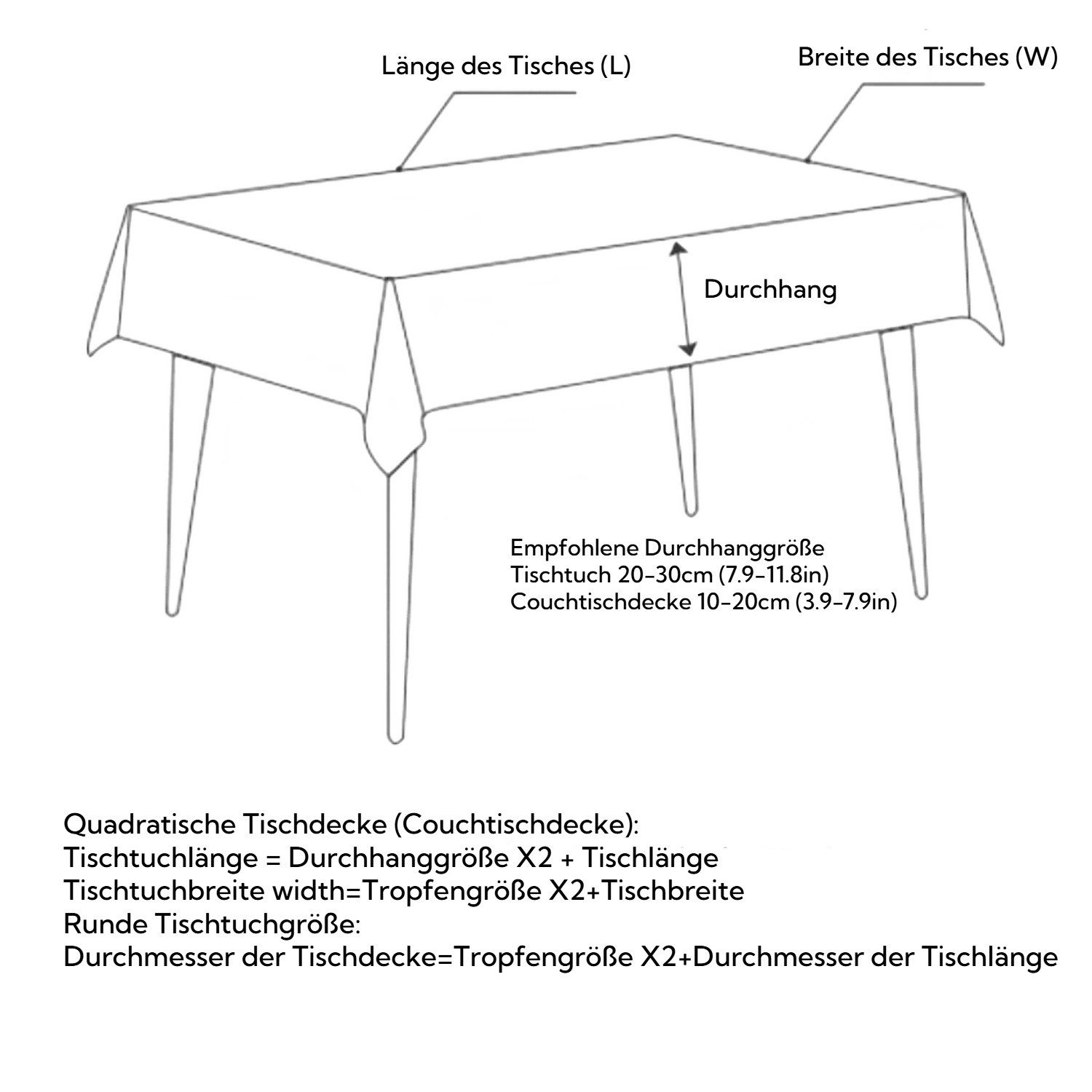 HEYHIPPO Tischläufer Tischdecke aus Baumwolle mit günstig online kaufen