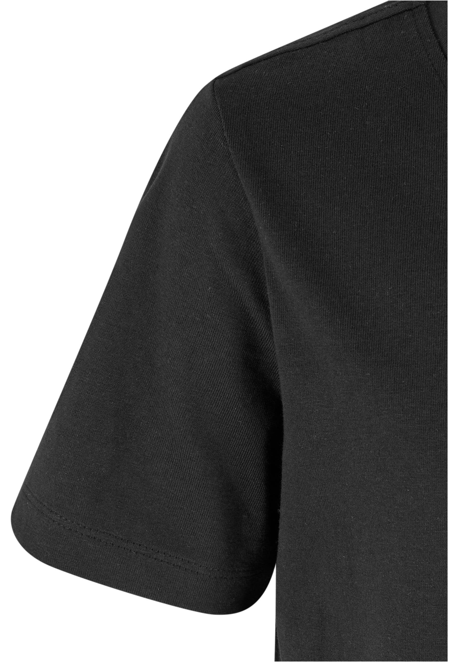 URBAN CLASSICS Girls (1-tlg) Damen Tee black Valance Jerseykleid Dress