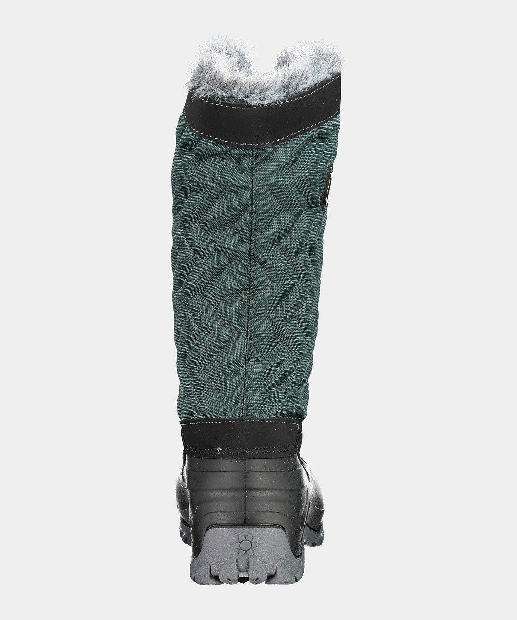 CMP Nietos Urban Style (Kunstpelzfutter, wasserdichter Überschuh) grün Winterstiefel