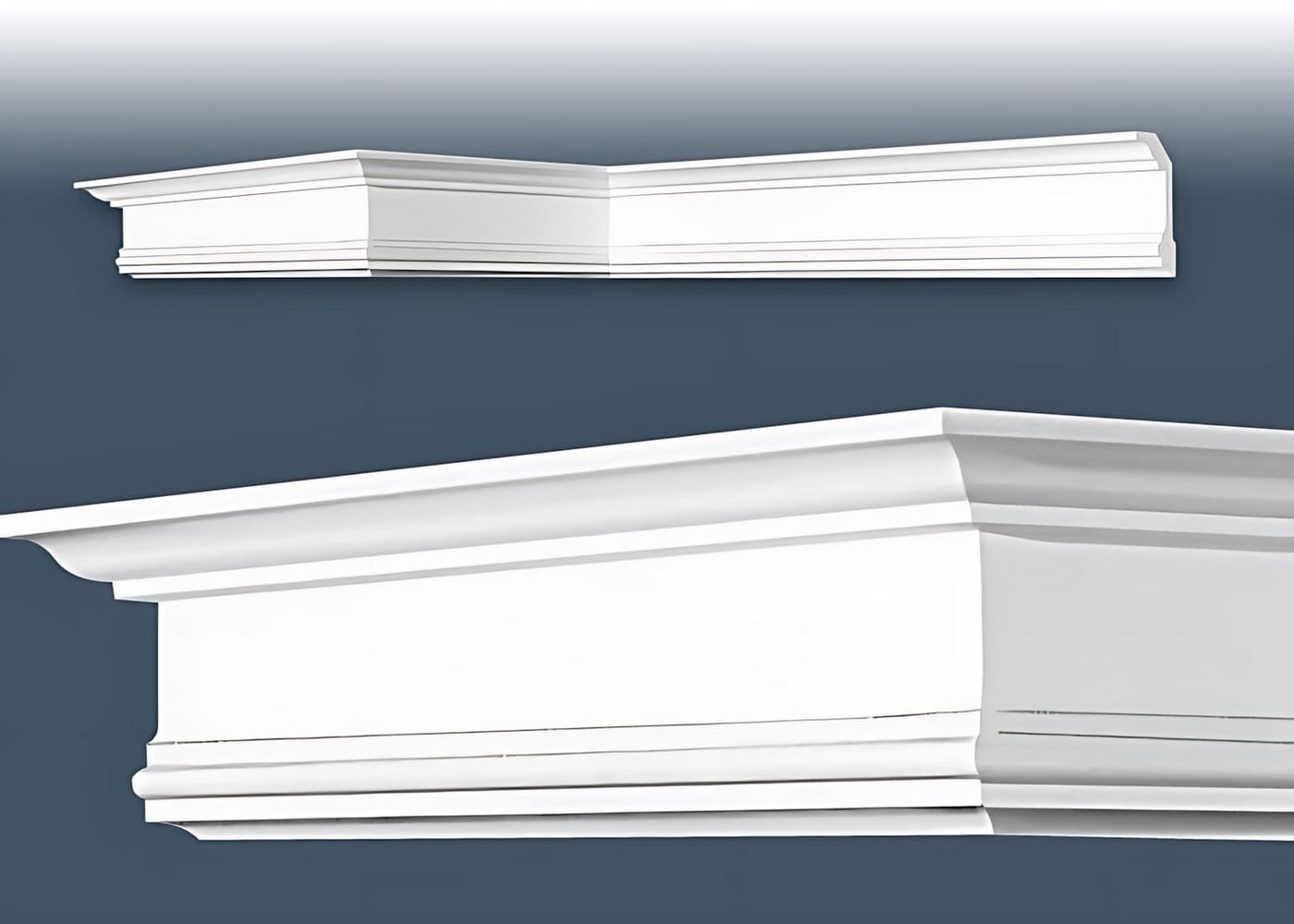 Thumbnail - Orac Decor Deckenleiste 1 MUSTERSTÜCK S-C321 10 cm MUSTER der Eckleiste Stuckleiste, Purotouch®, 1-St., 1 MUSTERSTÜCK Ec...