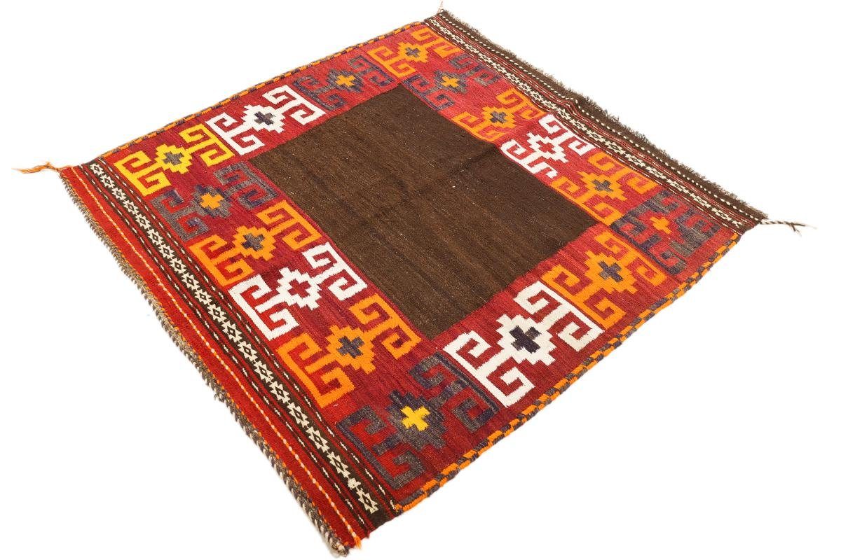 Orientteppich Kelim Handgewebter Antik Trading, Quadratisch, rechteckig, 3 Höhe: Orientteppich mm Nain 120x131 Afghan