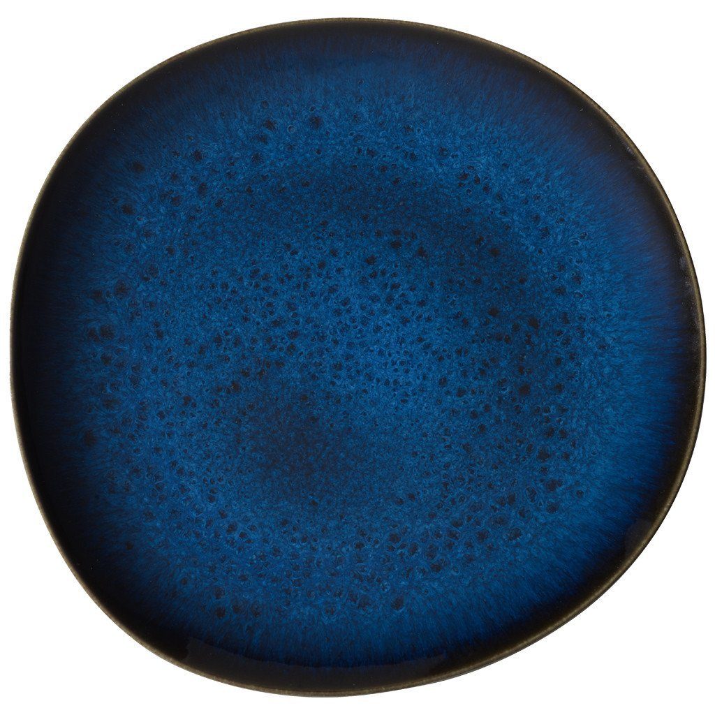 Villeroy & Boch Speiseteller Lave D:28cm Steingut Blau L:0cm H:2.7cm Bleu, B:0cm