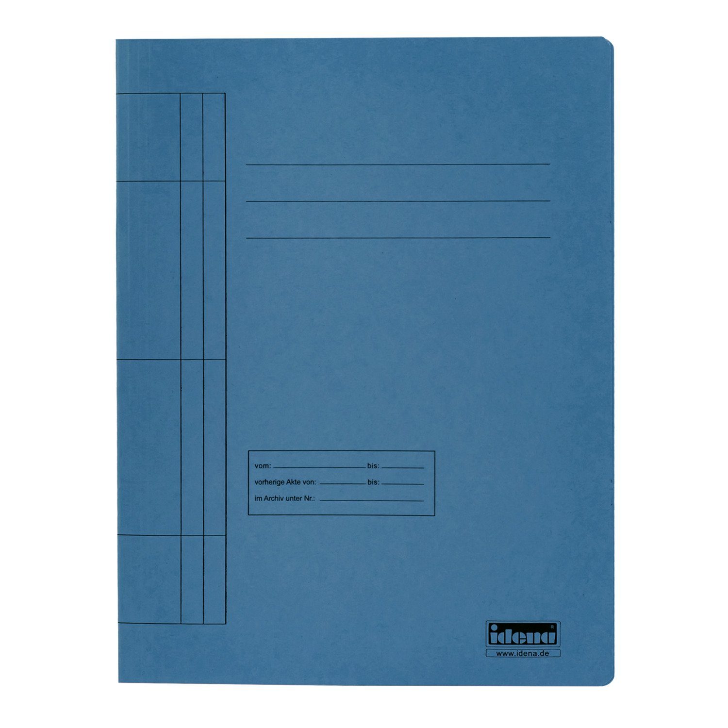 Idena Hefter Idena Kartonschnellhefter A4 blau